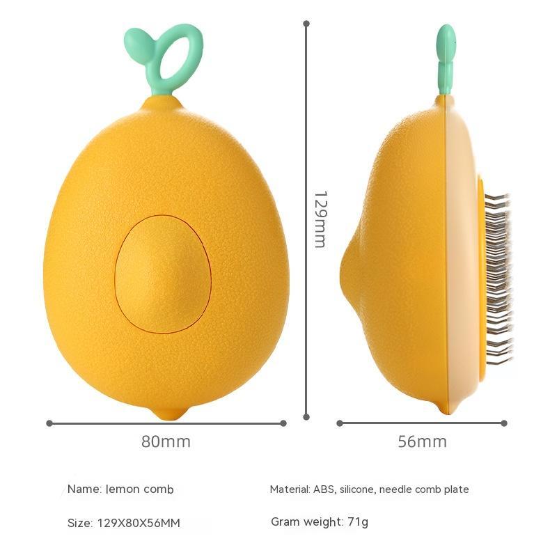 Avocado Shaped Pet Brush Hair Remover and Grooming Tool - Shop Savvy HQ