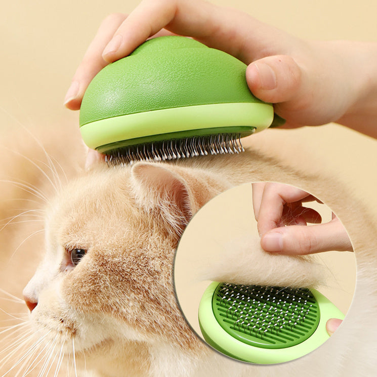 Avocado Shaped Pet Brush Hair Remover and Grooming Tool - Shop Savvy HQ