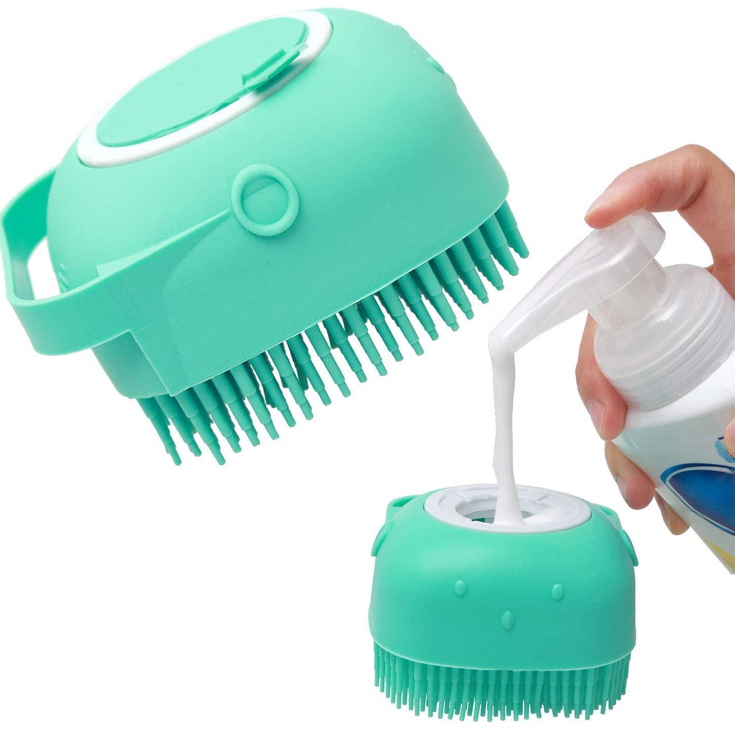 Pet Shampoo Massager Brush, Comb, Grooming Scrubber - Shop Savvy HQ