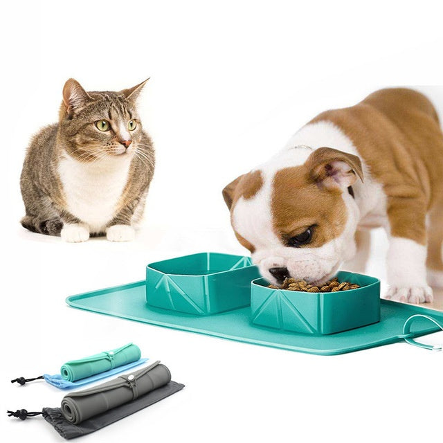 Pet Silicone Folding Bowl - Shop Savvy HQ
