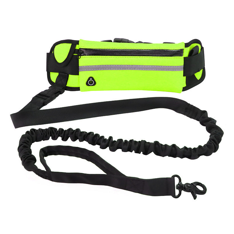 Hands Free Leash with Shock Absorbing Bungee for Training Up To 180lbs - Shop Savvy HQ