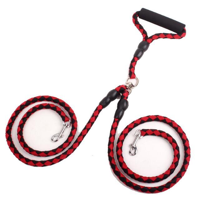 Double-Ended Traction Rope For Walking Two Pets - Shop Savvy HQ