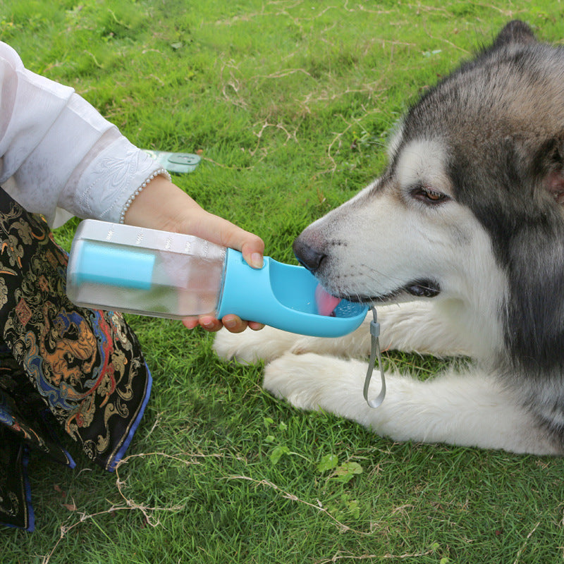 3-in-1 Portable Pet Water Bottle and Food Feeder