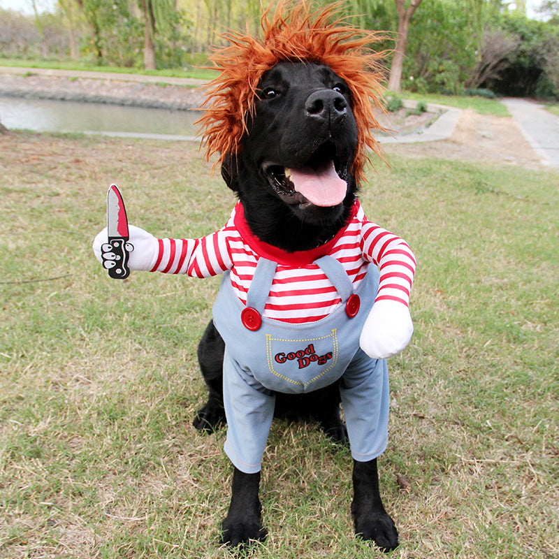 Funny Adjustable Halloween Costume for Small and Large Dogs