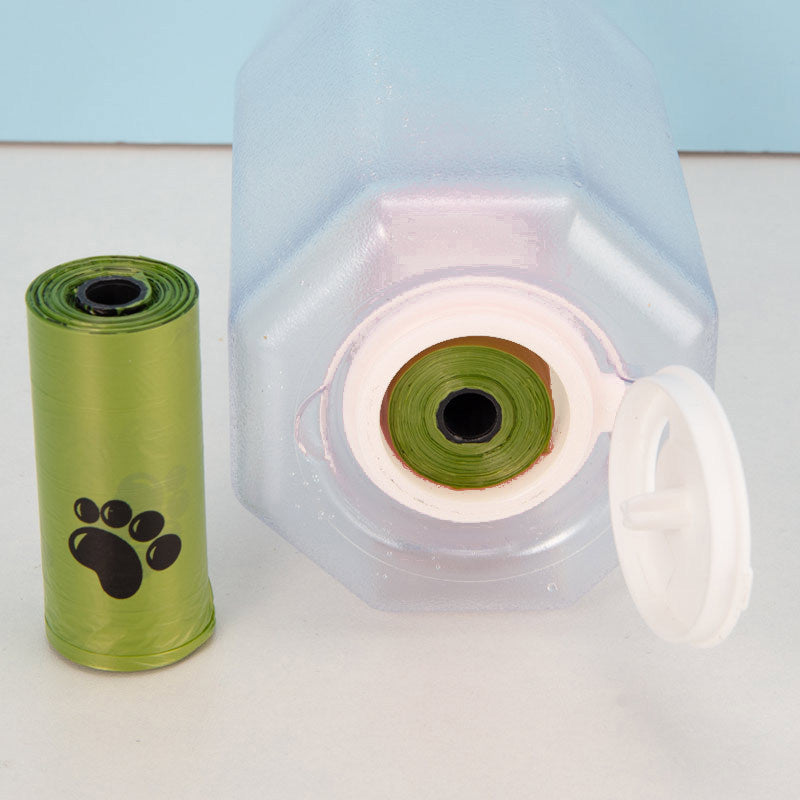 3-in-1 Portable Pet Water Bottle and Food Feeder