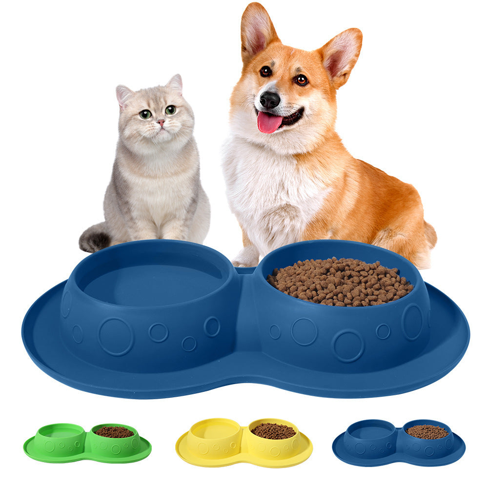 Waterproof non-slip 2 In 1 Pet Bowl & Feeders - Shop Savvy HQ