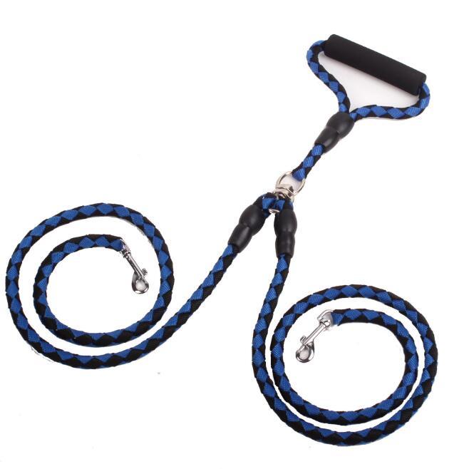 Double-Ended Traction Rope For Walking Two Pets - Shop Savvy HQ