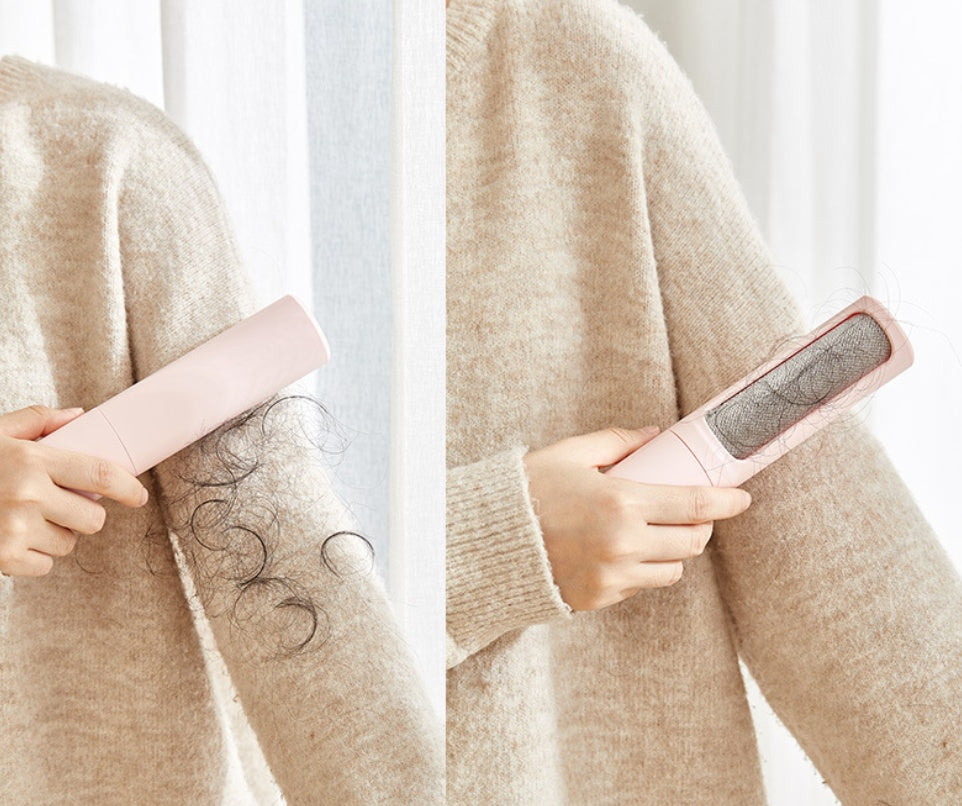 Rotating Cylinder Roller Electrostatic Brush-Hair Removal - Shop Savvy HQ