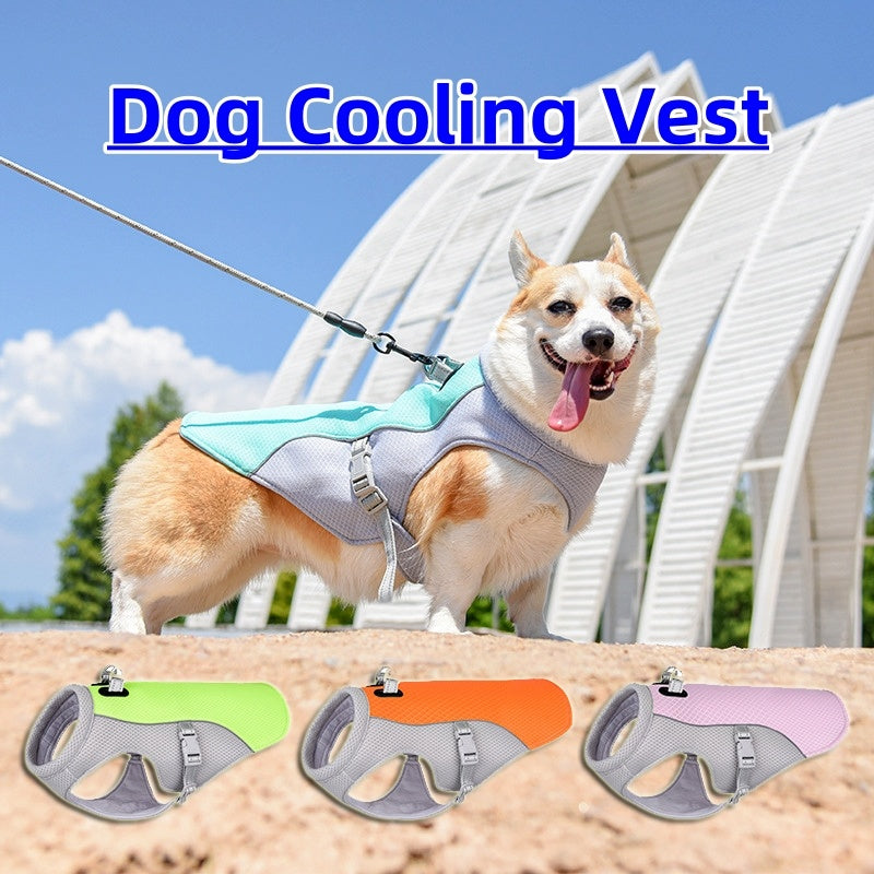 Pet Cooling Vest Heat Resistant and Breathable Sun-proof Clothing - Shop Savvy HQ
