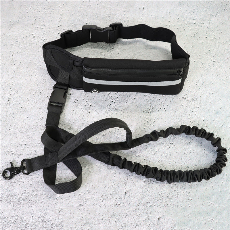 Hands Free Leash with Shock Absorbing Bungee for Training Up To 180lbs - Shop Savvy HQ