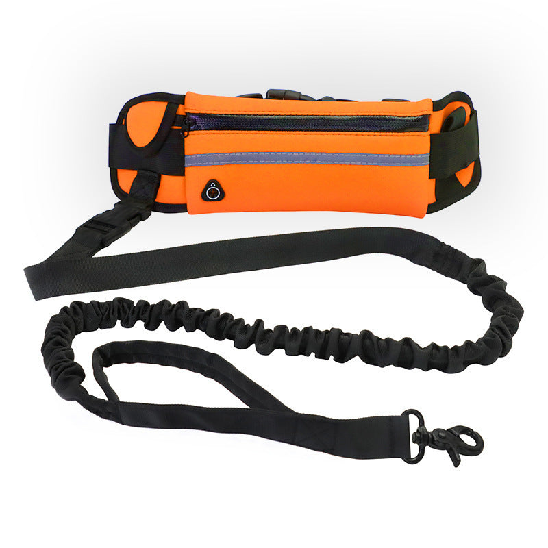 Hands Free Leash with Shock Absorbing Bungee for Training Up To 180lbs - Shop Savvy HQ