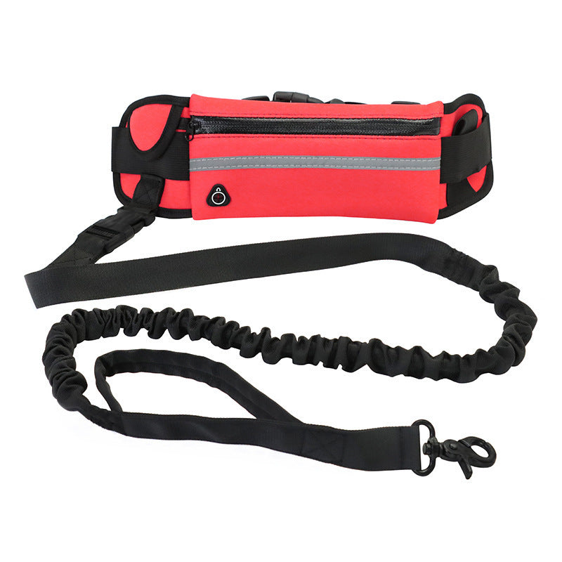 Hands Free Leash with Shock Absorbing Bungee for Training Up To 180lbs - Shop Savvy HQ